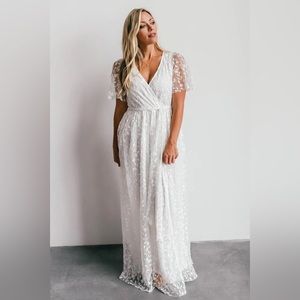 Baltic Born Marseille Embossed Maxi Dress